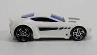 2012 Hot Wheels Light Speeders Torque Twister White Die Cast Toy Car Vehicle