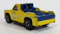 1983 Hot Wheels Ramblin' Wrecker Rig Truck Yellow Die Cast Toy Car Vehicle