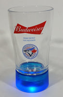 Budweiser Beer Toronto Blue Jays MLB Baseball Team Bluetooth Light Up Run Score Glass Beverage Glass