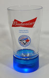 Budweiser Beer Toronto Blue Jays MLB Baseball Team Bluetooth Light Up Run Score Glass Beverage Glass