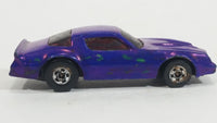 1990 Hot Wheels Chevrolet Camaro Z28 Purple Painted Dark Purple Die Cast Toy Muscle Car Vehicle McDonald's Happy Meal - Treasure Valley Antiques & Collectibles