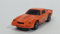 1991 Hot Wheels Chevrolet Camaro Z28 Orange Die Cast Toy Muscle Car Vehicle McDonald's Happy Meal #1 - Treasure Valley Antiques & Collectibles