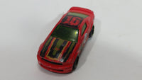 2016 Hot Wheels Art Cars Custom '07 Ford Mustang Red Die Cast Toy Muscle Car Vehicle - Treasure Valley Antiques & Collectibles