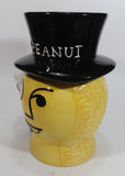 Collectible Mr. Peanut Cocktail Salted Peanuts Ceramic Cookie Jar