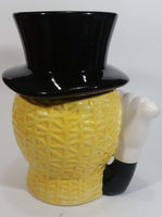 Collectible Mr. Peanut Cocktail Salted Peanuts Ceramic Cookie Jar