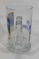 Rare Kokanee Glacier Pilsner Beer Okee Dokee Clear Glass Mug Collectible