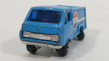 Vintage Yatming Style Pepsi-Cola Soda Pop Beverages Blue Delivery Truck Die Cast Toy Car Vehicle Made in Hong Kong