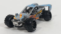 2014 Hot Wheels Off-Road Team Hot Wheels Corkscrew Buggy Silver Die Cast Toy Car Vehicle