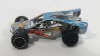 2014 Hot Wheels Off-Road Team Hot Wheels Corkscrew Buggy Silver Die Cast Toy Car Vehicle