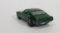 2012 Hot Wheels '73 Pontiac Firebird Trans Am Brewster Green Die Cast Toy Muscle Car Vehicle