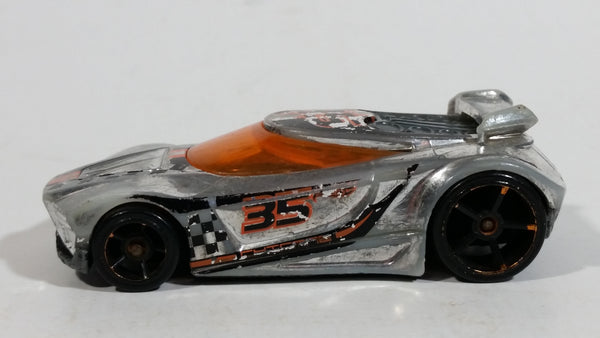 2013 Hot Wheels Racing Super Chromes Chicane Chrome Die Cast Toy Race Car Vehicle