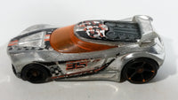 2013 Hot Wheels Racing Super Chromes Chicane Chrome Die Cast Toy Race Car Vehicle