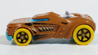 2017 Hot Wheels Street Beast Growler Brown Die Cast Toy Car Vehicle - Treasure Valley Antiques & Collectibles