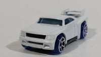 2005 Hot Wheels AcceleRacers Bassline White Die Cast Toy Car Vehicle - McDonalds Happy Meal - Treasure Valley Antiques & Collectibles