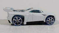 2005 Hot Wheels AcceleRacers Bassline White Die Cast Toy Car Vehicle - McDonalds Happy Meal