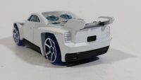 2005 Hot Wheels AcceleRacers Bassline White Die Cast Toy Car Vehicle - McDonalds Happy Meal