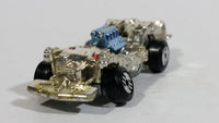 1987 Hot Wheels Speed Demons Phantomachine Chrome with Blue Engine Die Cast Toy Car Soldier Robot Vehicle