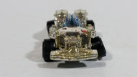 1987 Hot Wheels Speed Demons Phantomachine Chrome with Blue Engine Die Cast Toy Car Soldier Robot Vehicle