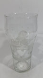 Collectible Libbey Enjoy Coca-Cola Coke Santa Claus Soda Pop Beverage Clear Glass Cup