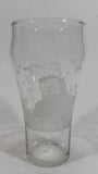 Collectible Libbey Enjoy Coca-Cola Coke Santa Claus Soda Pop Beverage Clear Glass Cup