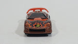 2003 Hot Wheels Flamin' Hot Wheels Callaway C7 Metalflake Copper Die Cast Toy Car Vehicle