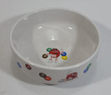 2004 M & M's Characters Chocolate Candies Sweets Ceramic White Snack Bowl Collectible