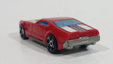 2008 Hot Wheels Track Stars CCM Country Club Muscle Red Plastic Body Die Cast Toy Muscle Car Vehicle