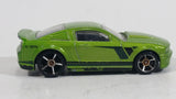 2013 Hot Wheels Workshop Then and Now Custom '07 Ford Mustang Metallic Green Die Cast Toy Muscle Car Vehicle