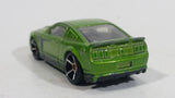 2013 Hot Wheels Workshop Then and Now Custom '07 Ford Mustang Metallic Green Die Cast Toy Muscle Car Vehicle