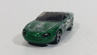 2003 Hot Wheels B-Day Jaguar XK-8 Convertible Metallic Green Die Cast Toy Car Vehicle