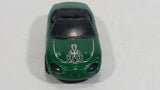 2003 Hot Wheels B-Day Jaguar XK-8 Convertible Metallic Green Die Cast Toy Car Vehicle