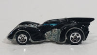 2012 Hot Wheels Batman Vehicles Then and Now Arkham Asylum Batmobile Black Die Cast Toy Car Superhero Vehicle