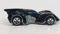 2012 Hot Wheels Batman Vehicles Then and Now Arkham Asylum Batmobile Black Die Cast Toy Car Superhero Vehicle