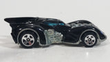 2012 Hot Wheels Batman Vehicles Then and Now Arkham Asylum Batmobile Black Die Cast Toy Car Superhero Vehicle