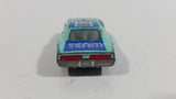 Vintage Yatming Dodge Charger Teal Blue #81 Auto Team No. 1081 Die Cast Toy Car Vehicle with Opening Doors - Made in Hong Kong