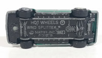 1985 Hot Wheels Ultra Hots Wind Splitter Dark Metallic Green Die Cast Toy Car Vehicle