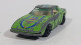 Vintage Yatming Mazda RX-7 "Ricky" Green No. 69 Die Cast Toy Car Vehicle with Opening Doors
