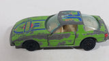 Vintage Yatming Mazda RX-7 "Ricky" Green No. 69 Die Cast Toy Car Vehicle with Opening Doors