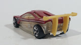 2008 Hot Wheels Top Speed GT Prototype 12 Metalflake Red Die Cast Toy Car Vehicle