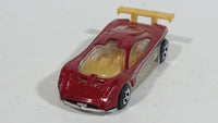 2008 Hot Wheels Top Speed GT Prototype 12 Metalflake Red Die Cast Toy Car Vehicle