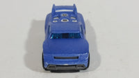 2014 Hot Wheels Color Shifters Bassline Police Officer Cop Light Blue Die Cast Toy Car Law Enforcement Vehicle - Treasure Valley Antiques & Collectibles