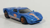 2008 Hot Wheels Web Trading Cards Ford GT - 40 Light Blue Die Cast Toy Race Car Vehicle