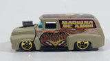 2005 Hot Wheels Pin Hedz '56 Ford Truck Flat Brown Beige Die Cast Toy Car Hot Rod Vehicle with Opening Hood