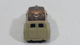 2005 Hot Wheels Pin Hedz '56 Ford Truck Flat Brown Beige Die Cast Toy Car Hot Rod Vehicle with Opening Hood