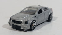 2010 Hot Wheels '09 Cadillac CTS-V Metalflake Silver Grey Die Cast Toy Luxury Car Vehicle