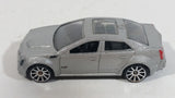 2010 Hot Wheels '09 Cadillac CTS-V Metalflake Silver Grey Die Cast Toy Luxury Car Vehicle