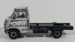Vintage Zylmex Dyna Wheels Tow Truck D58 White Die Cast Toy Car Vehicle Made in Hong Kong