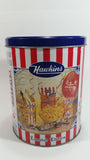 HTF Hawkins Cheezies Corn Snacks "Always on Top" Fresh, Crisp, and Delicious Limited Edition Tin Metal Canister