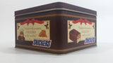 1993 Mars Snickers Chocolate Bar Christmas Norman Rockwell 1924 Brown Metal Tin Container Collectible