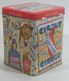 Neilson Crispy Crunch "at the Circus" Chocolate Bar Snacks Hinged Metal Tin Container Sweets Collectible